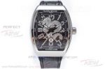 FMS Factory Franck Muller Dragon Vanguard V45 Black Dial Stainless Steel Case Automatic Watch